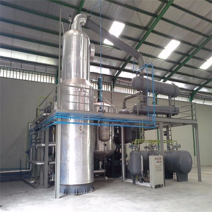 Vacuum Waste Oil Distillation Plant To Base Oil